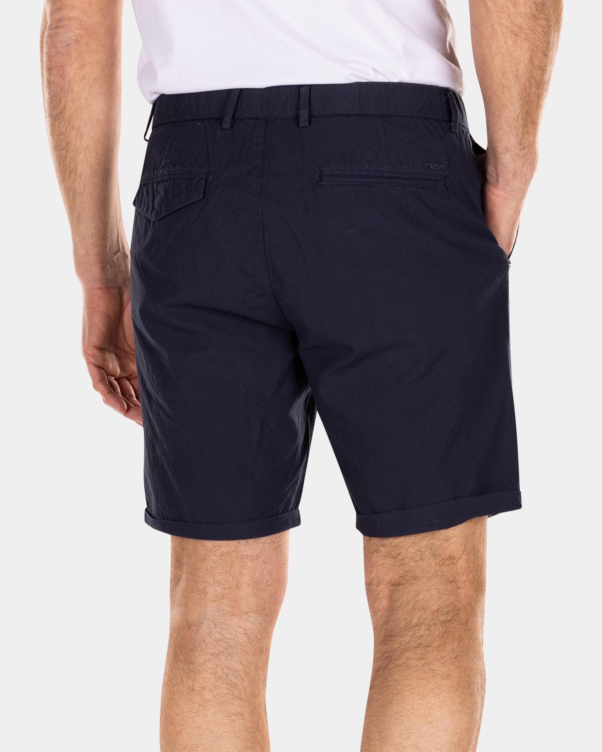 Chino court en coton - Traditional Navy Chino court en coton - Traditional Navy
