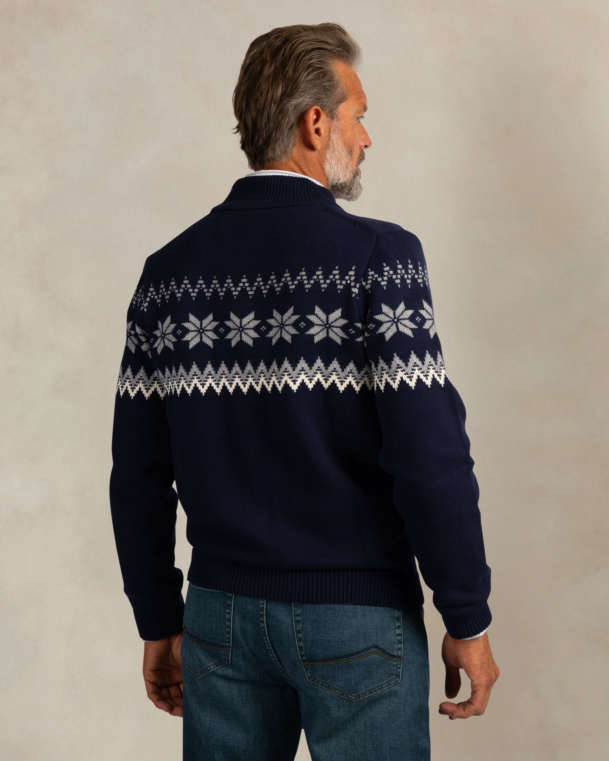 Dark blue 100% cotton cardigan Dark blue 100% cotton cardigan