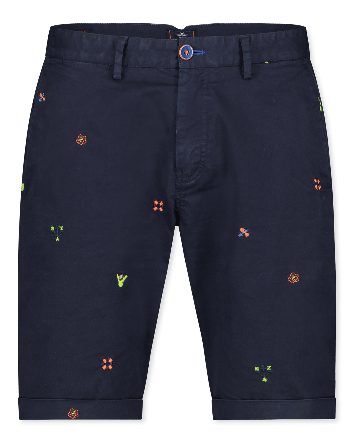 Ethan katoenen chino shorts - Dutch Navy