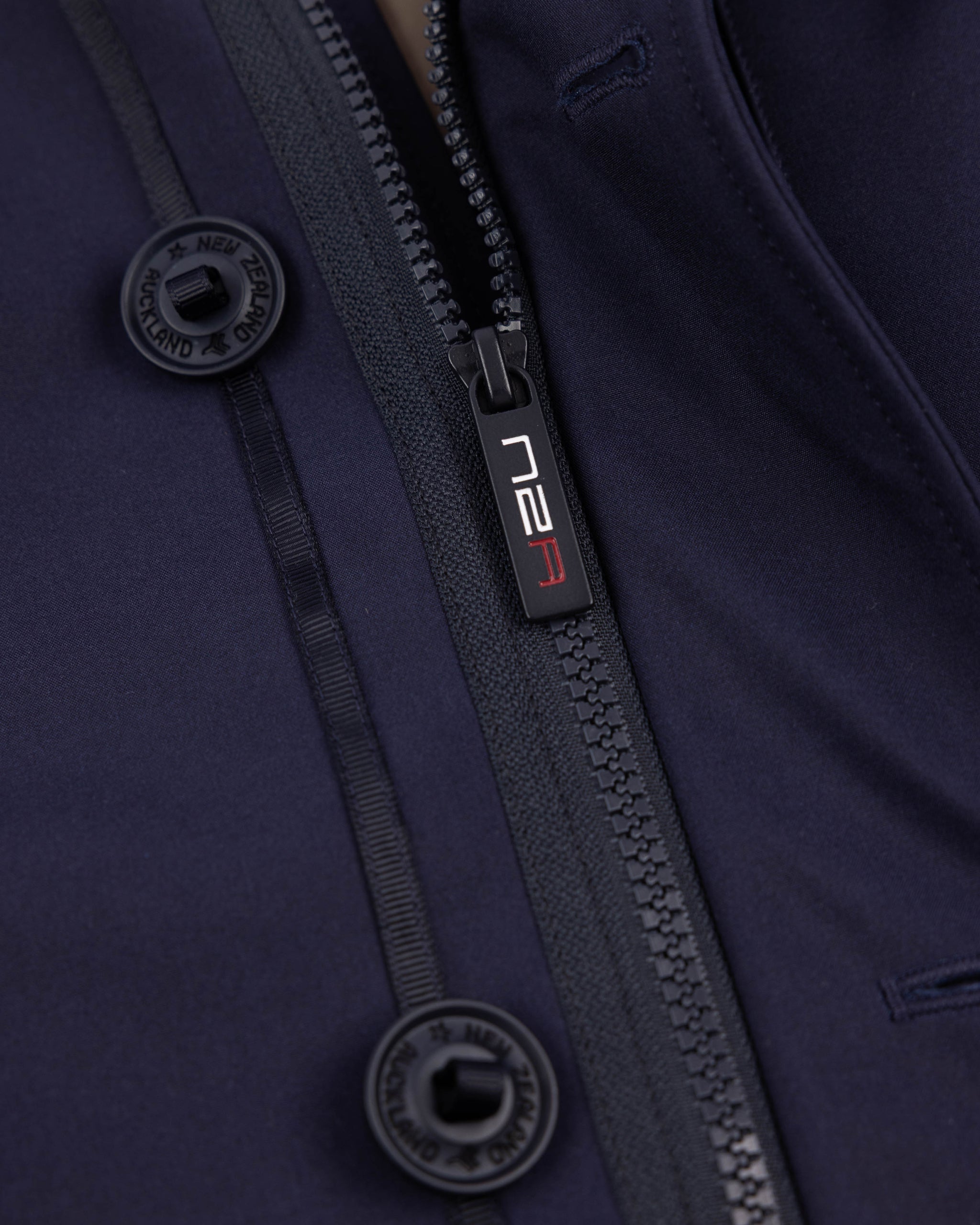 Blauer stretchjacke aus polyester Blauer stretchjacke aus polyester