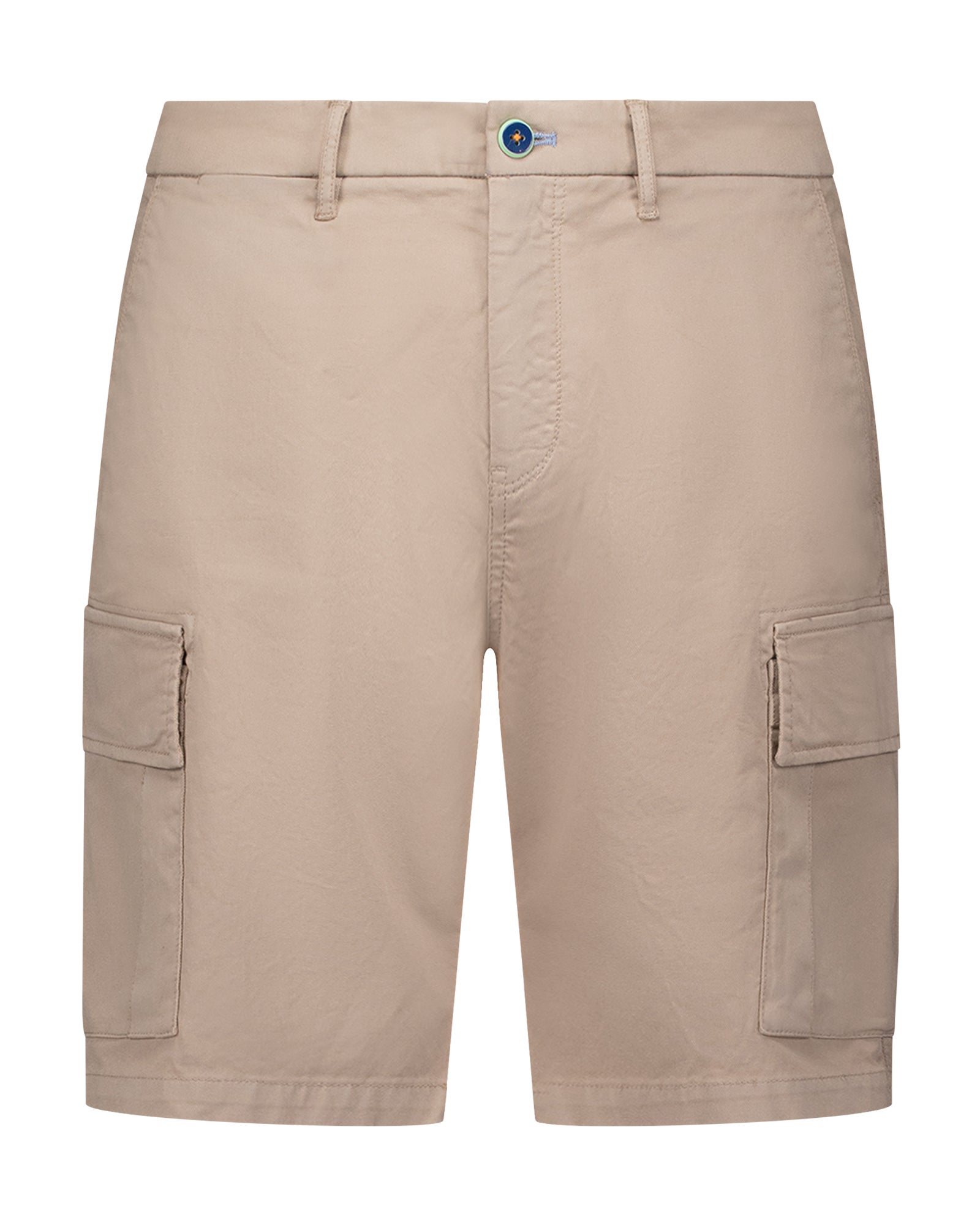 Zandkleurige cargo short Zandkleurige cargo short
