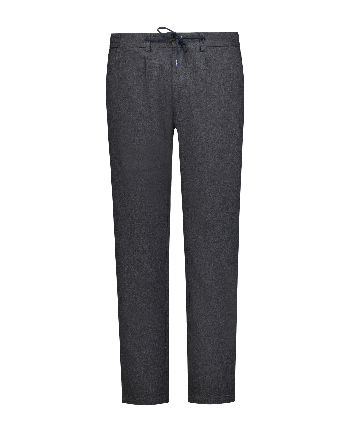 Grijze twill chino - Grey Melange Grijze twill chino - Grey Melange