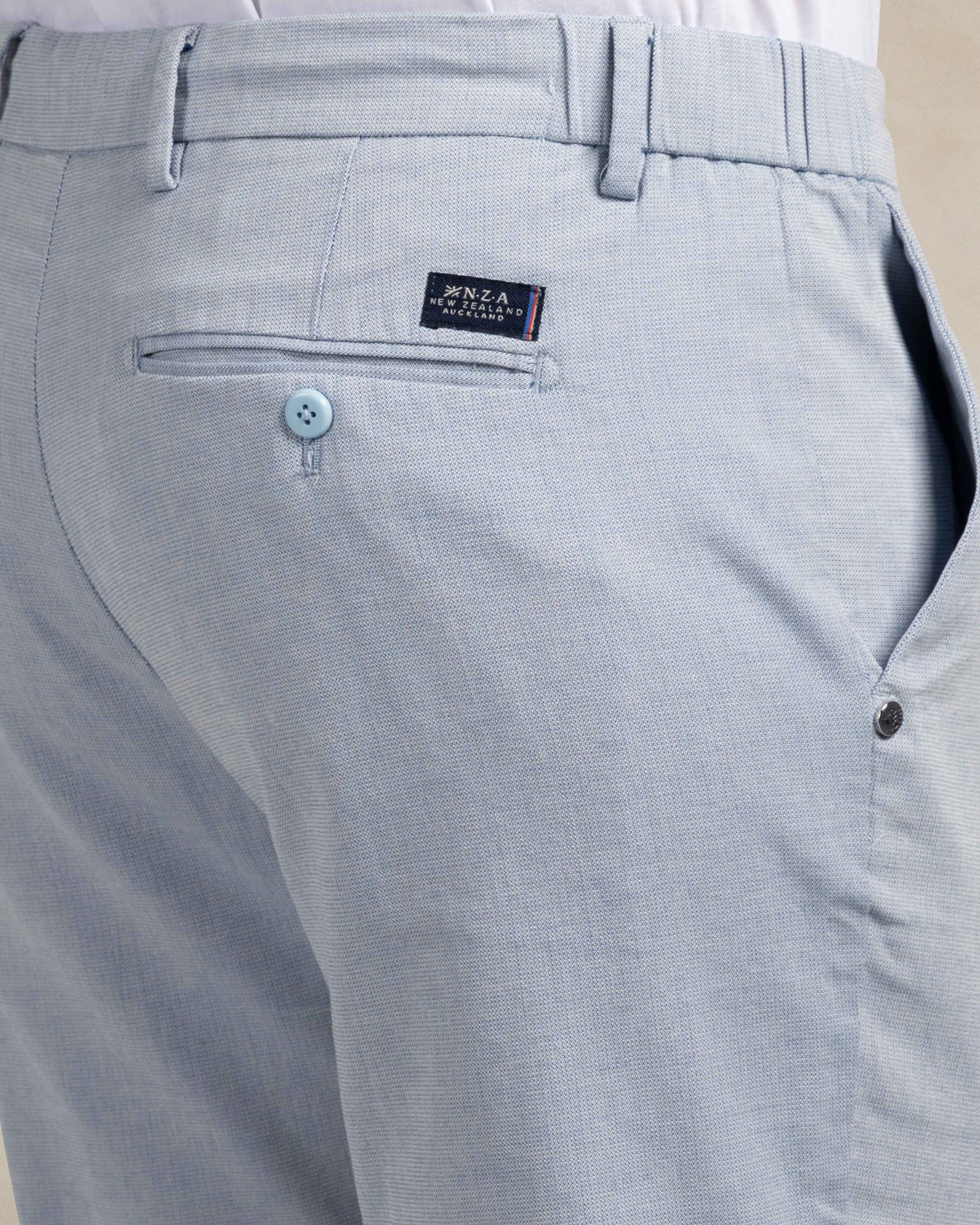 Napier blaue Baumwoll-Stretchhose Napier blaue Baumwoll-Stretchhose