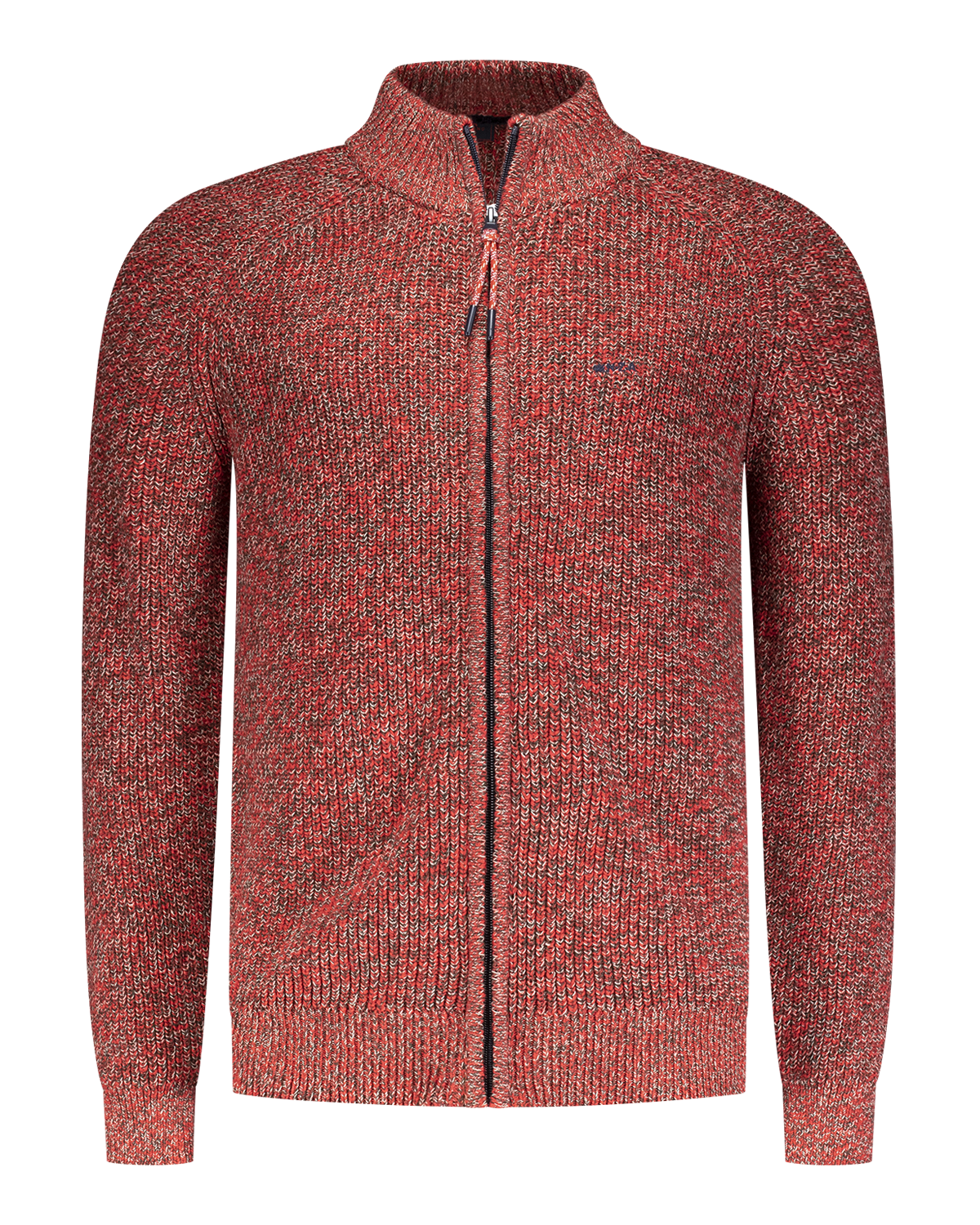 Cardigan tricotée grossièrement rouge - Reef Red Cardigan tricotée grossièrement rouge - Reef Red