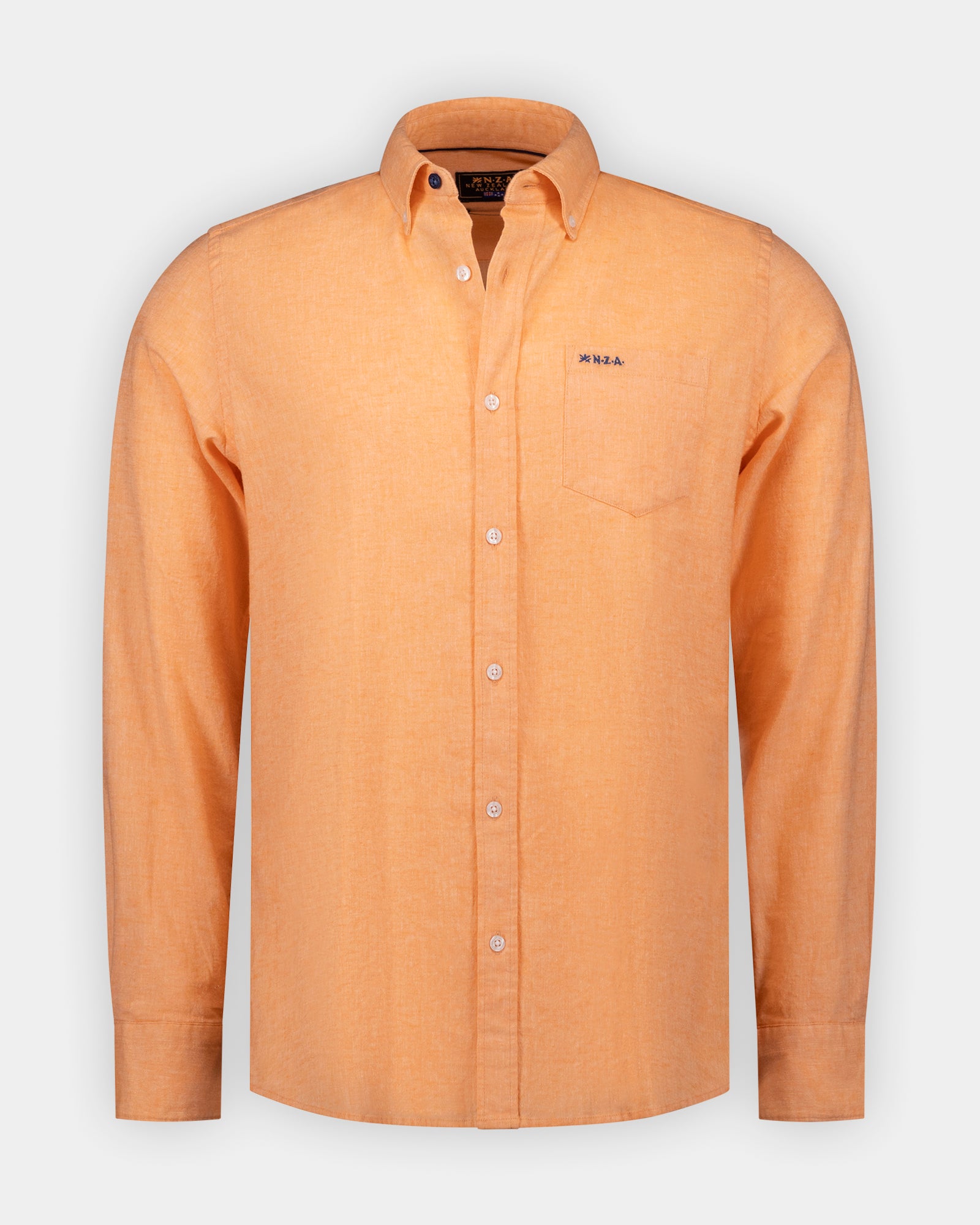 Chemise en lin orange Chemise en lin orange