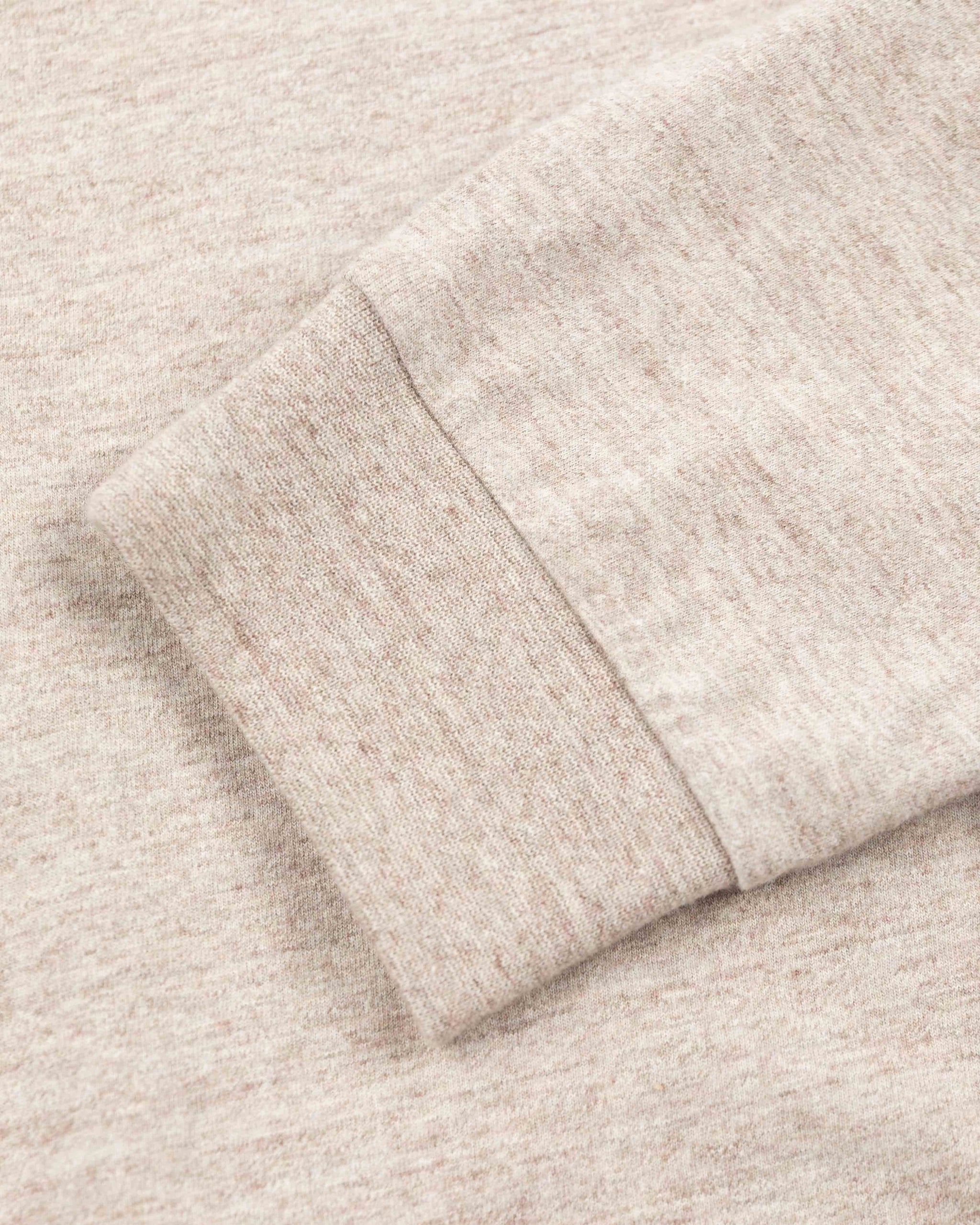 Manga larga con cuello redondo. - Shimmering Sand Manga larga con cuello redondo. - Shimmering Sand