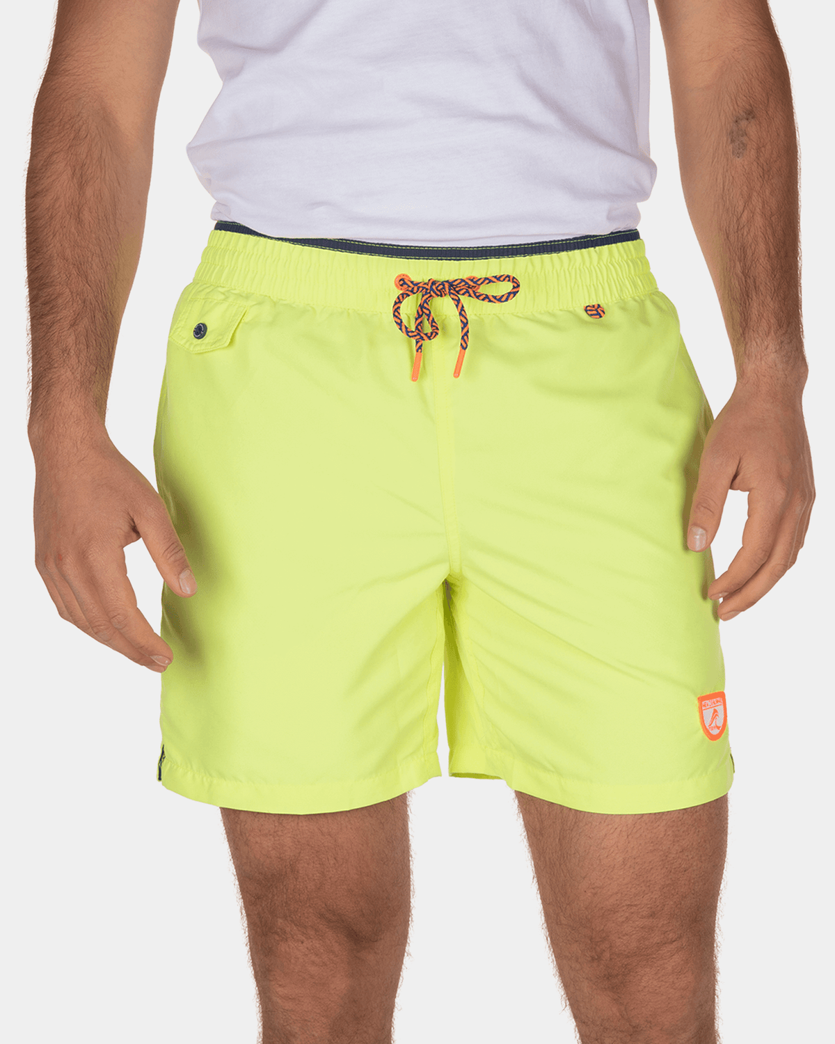 Neon yellow 2025 swim shorts