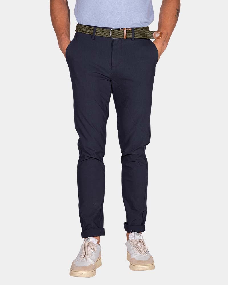 Stretch chino - Pitch Navy