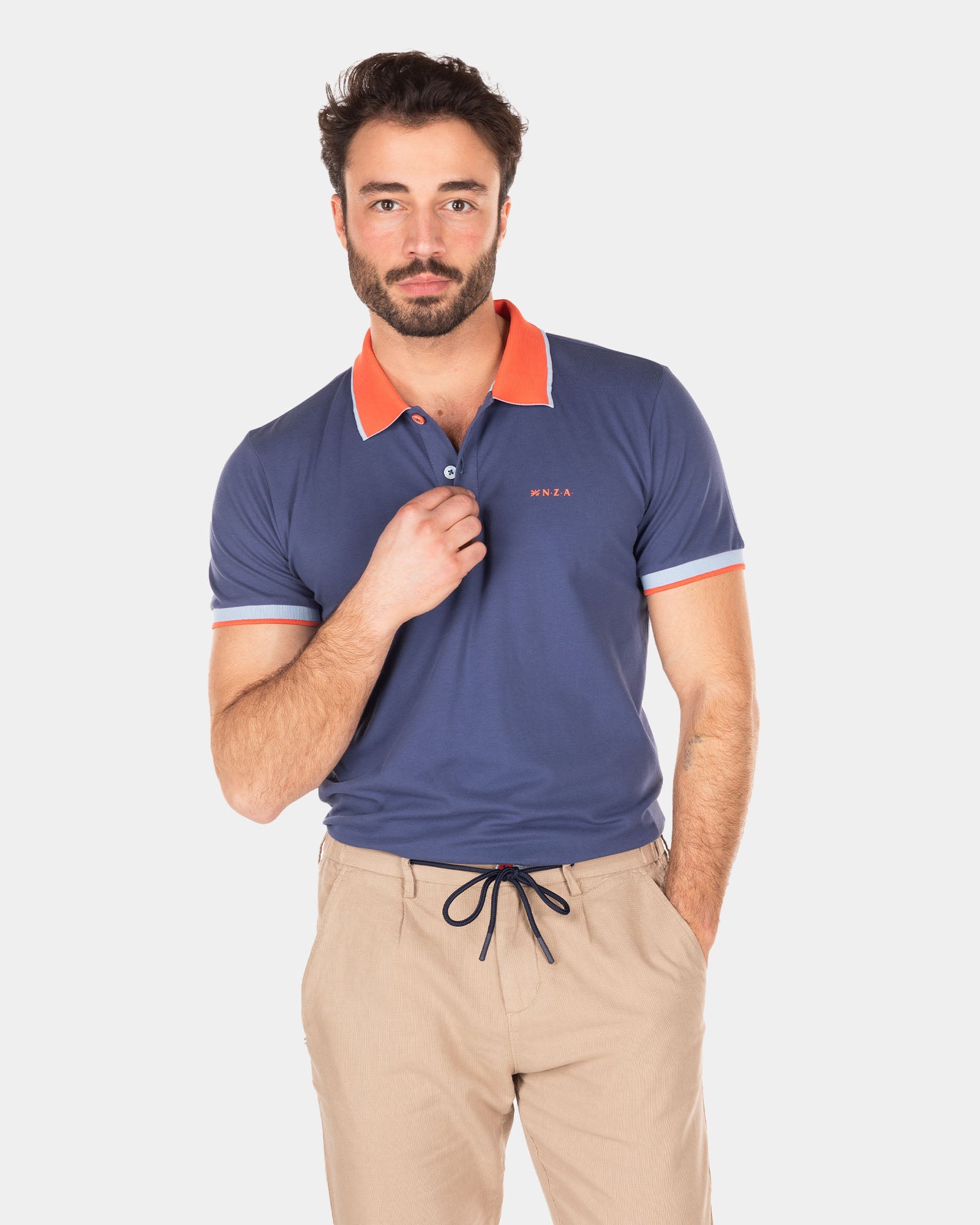 Sportive solid coloured polo - Dusk Navy | NZA New Zealand Auckland
