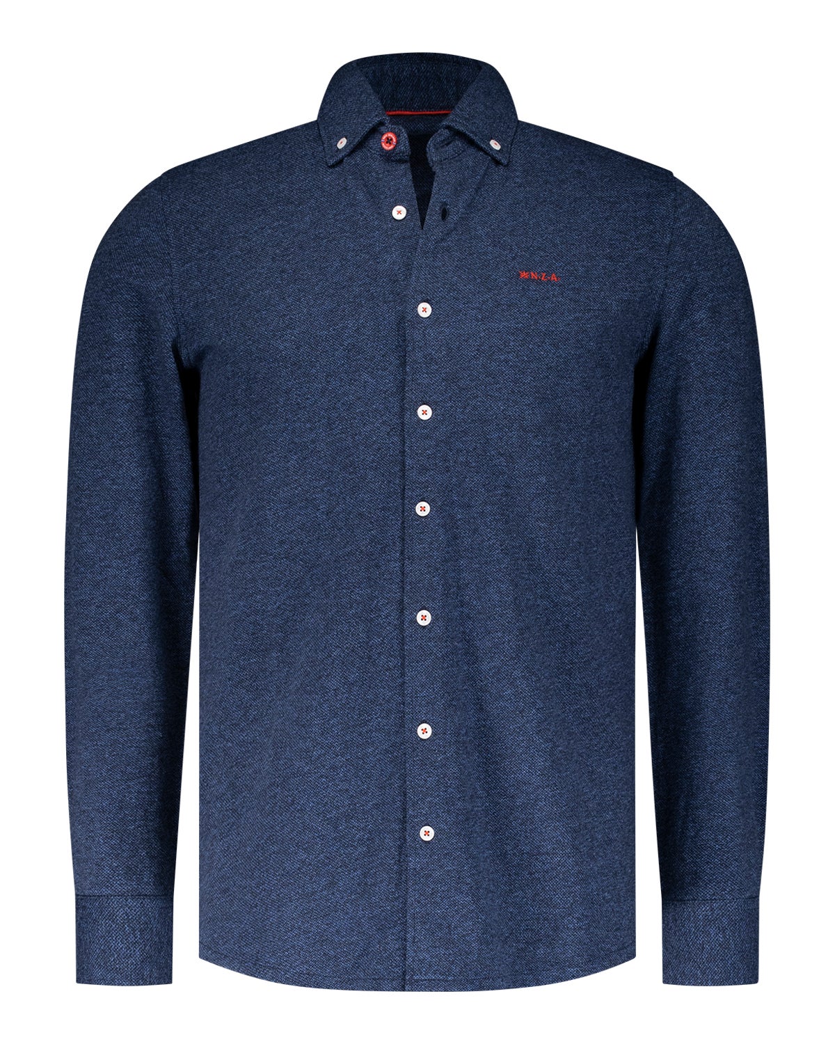 Dark blue cotton shirt - Winter Navy | NZA New Zealand Auckland