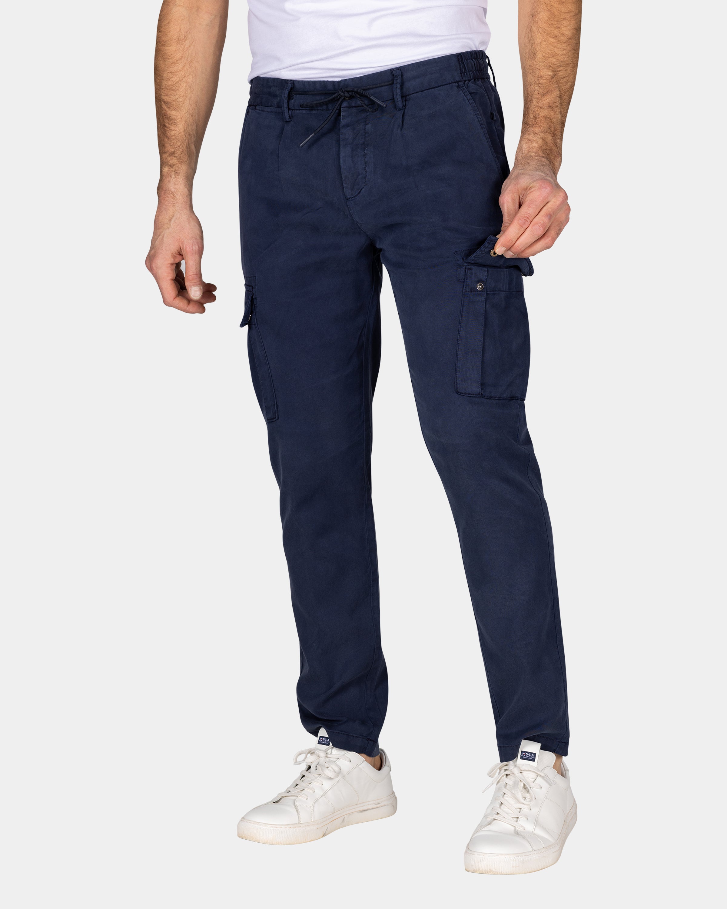 【Deadstock】 Navy Cargo Trousers 60fbe05632a5efac555677e602dc5c