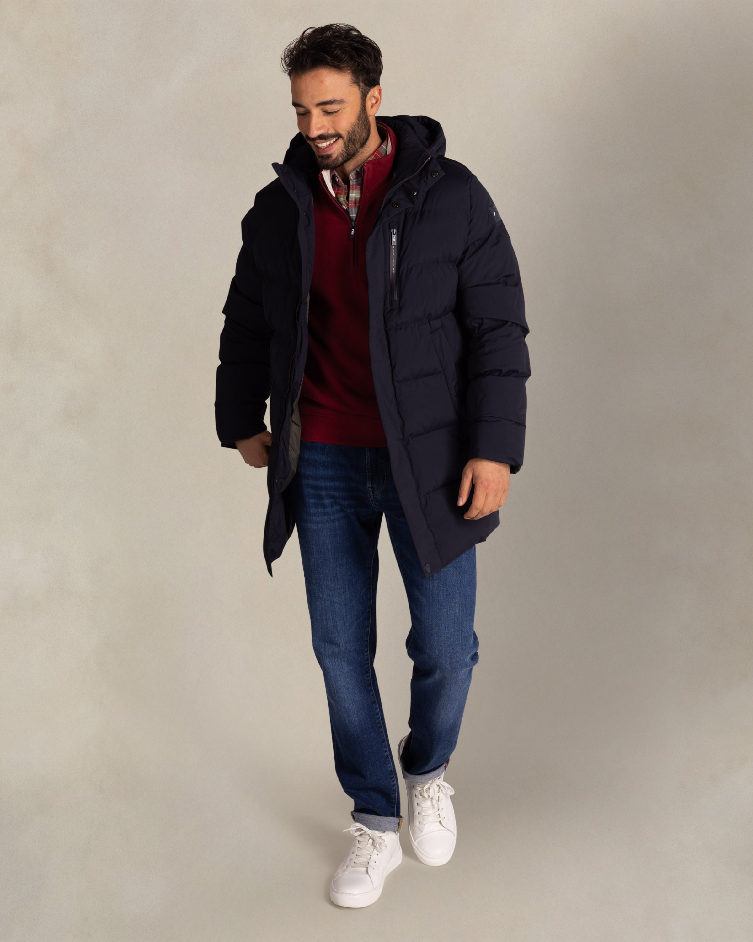 Blue padded jacket | NZA New Zealand Auckland