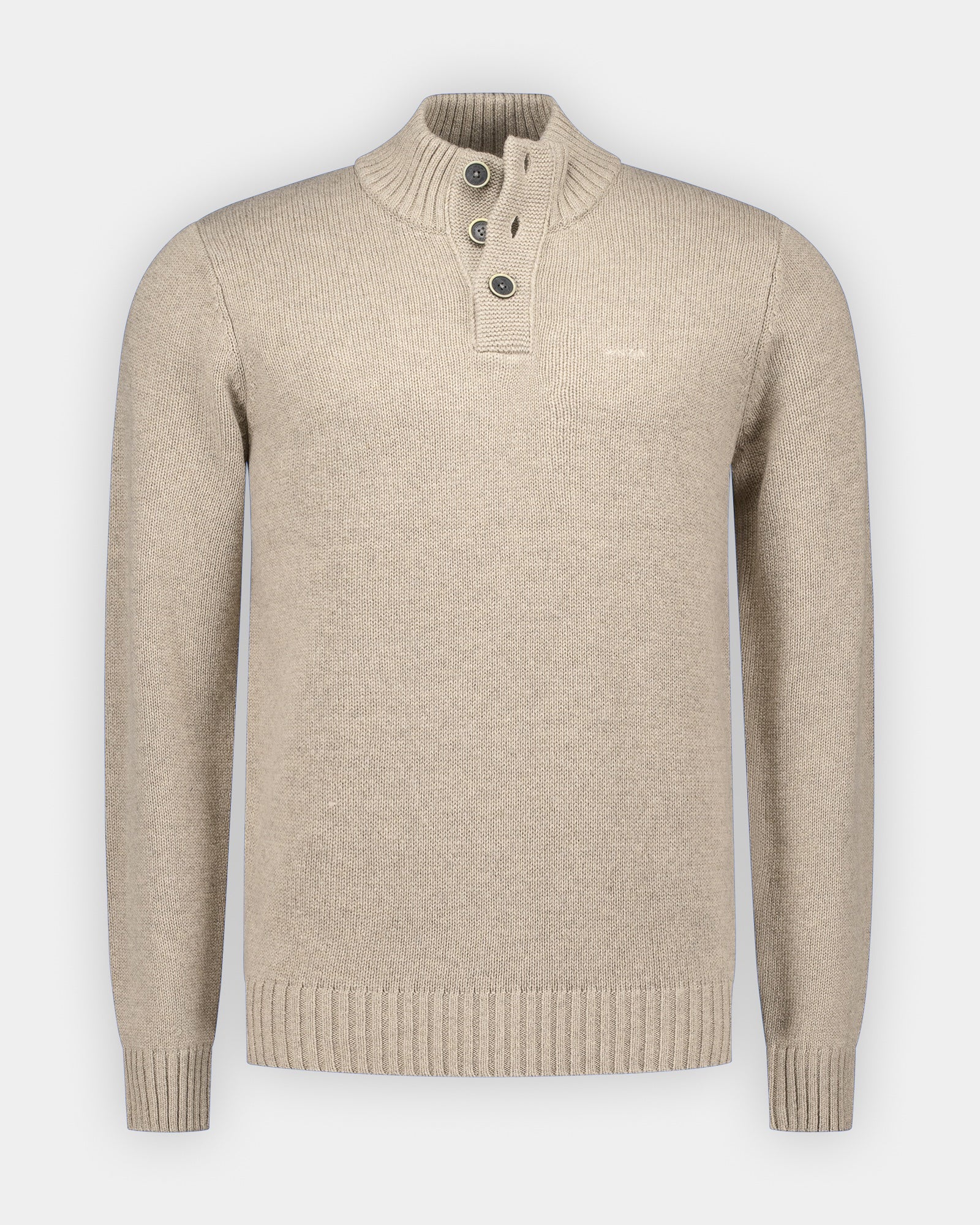Ecru wool half zip sweater | NZA New Zealand Auckland