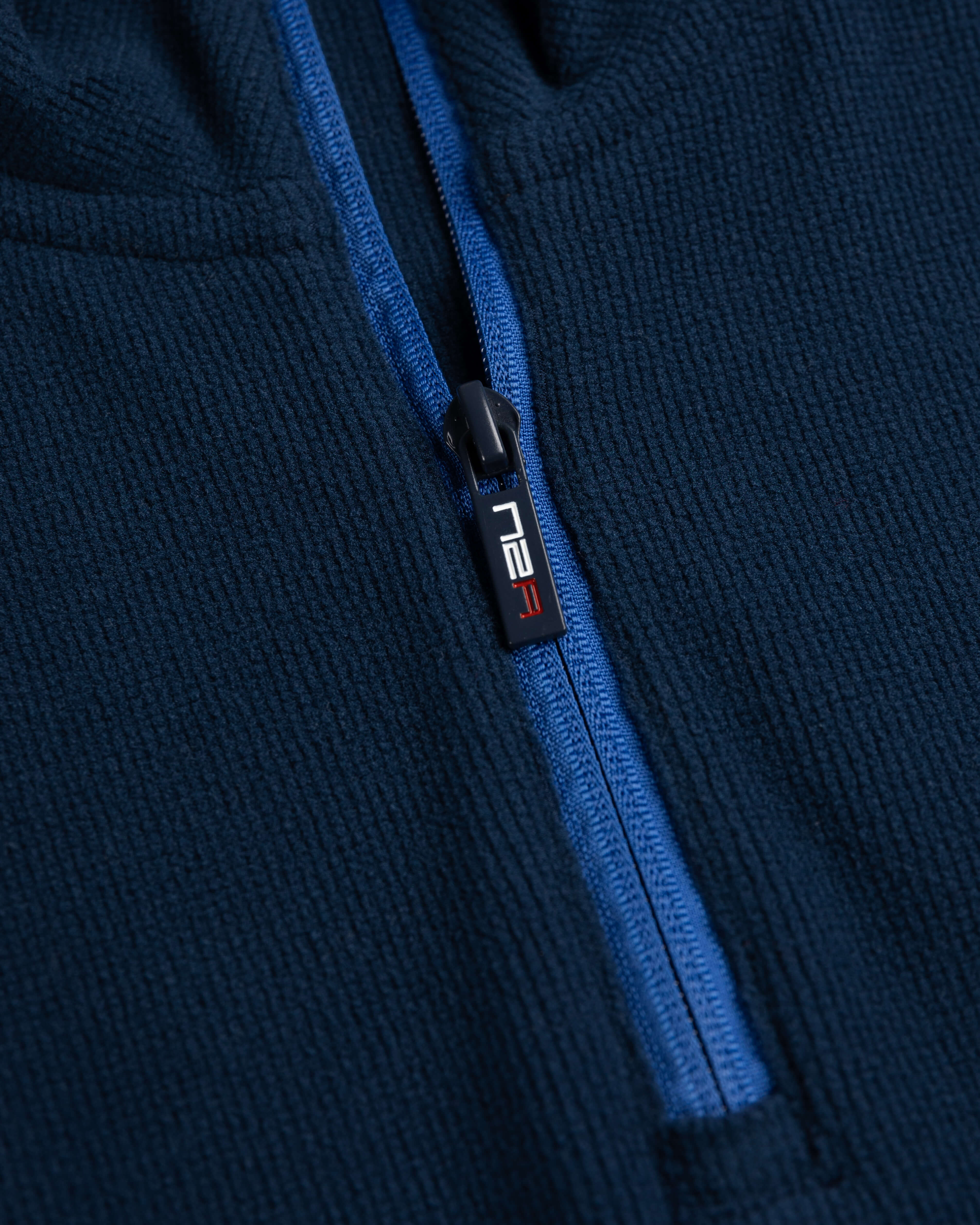 Solid coloured half zip sweatshirt Greenland - Reef Navy | NZA New