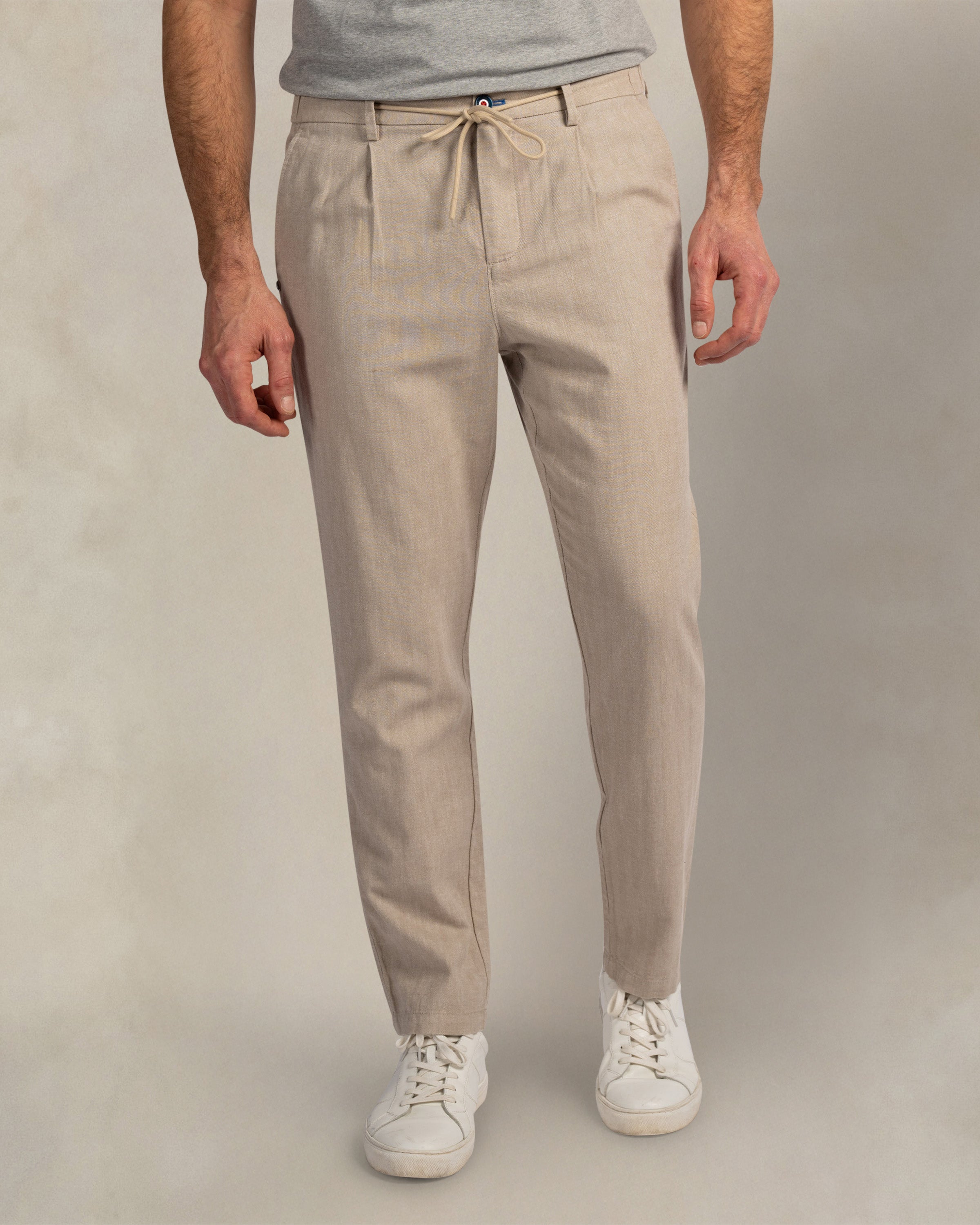 Ecru linen trousers | NZA New Zealand Auckland