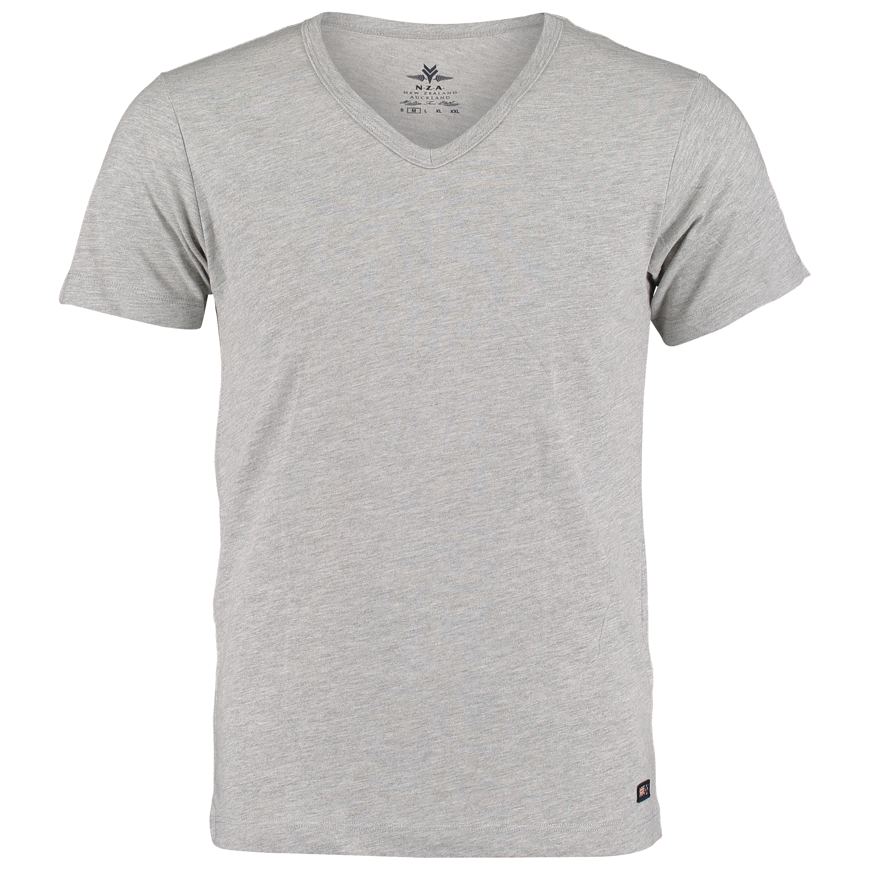 [ JEANS] V-neck T-shirt ★2PACK ★ Basic t-shirt v-neck 2 pack grey | NZA New Zealand Auckland