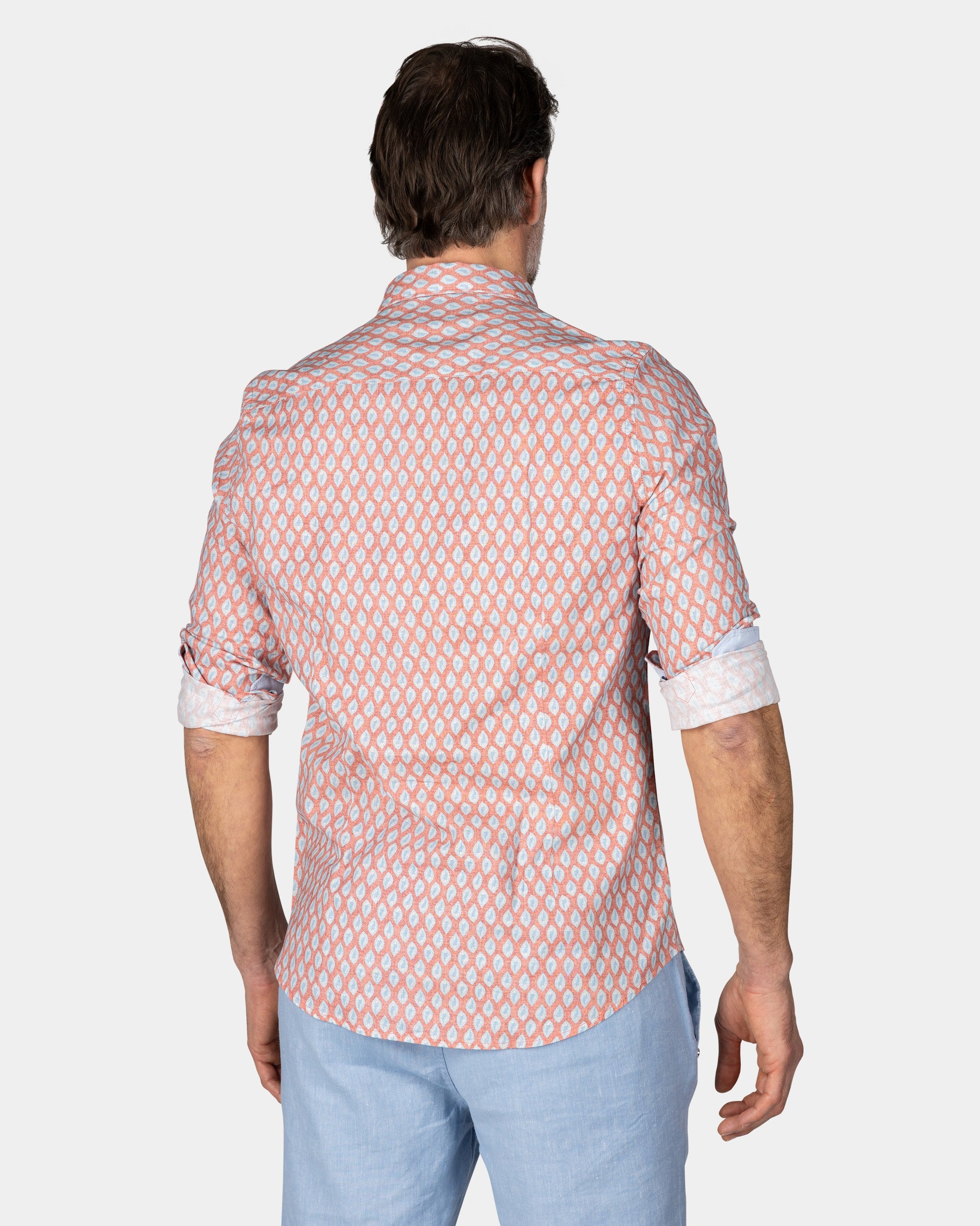 Pastel Pink Shirt with Graphic Print | NZA New Zealand Auckland