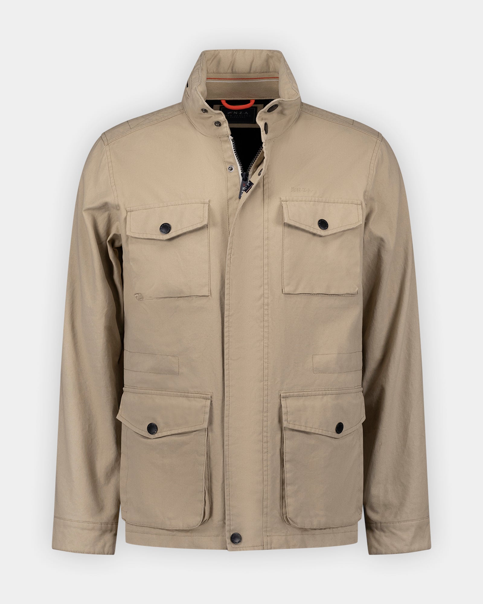 Ecru cotton field jacket | NZA New Zealand Auckland