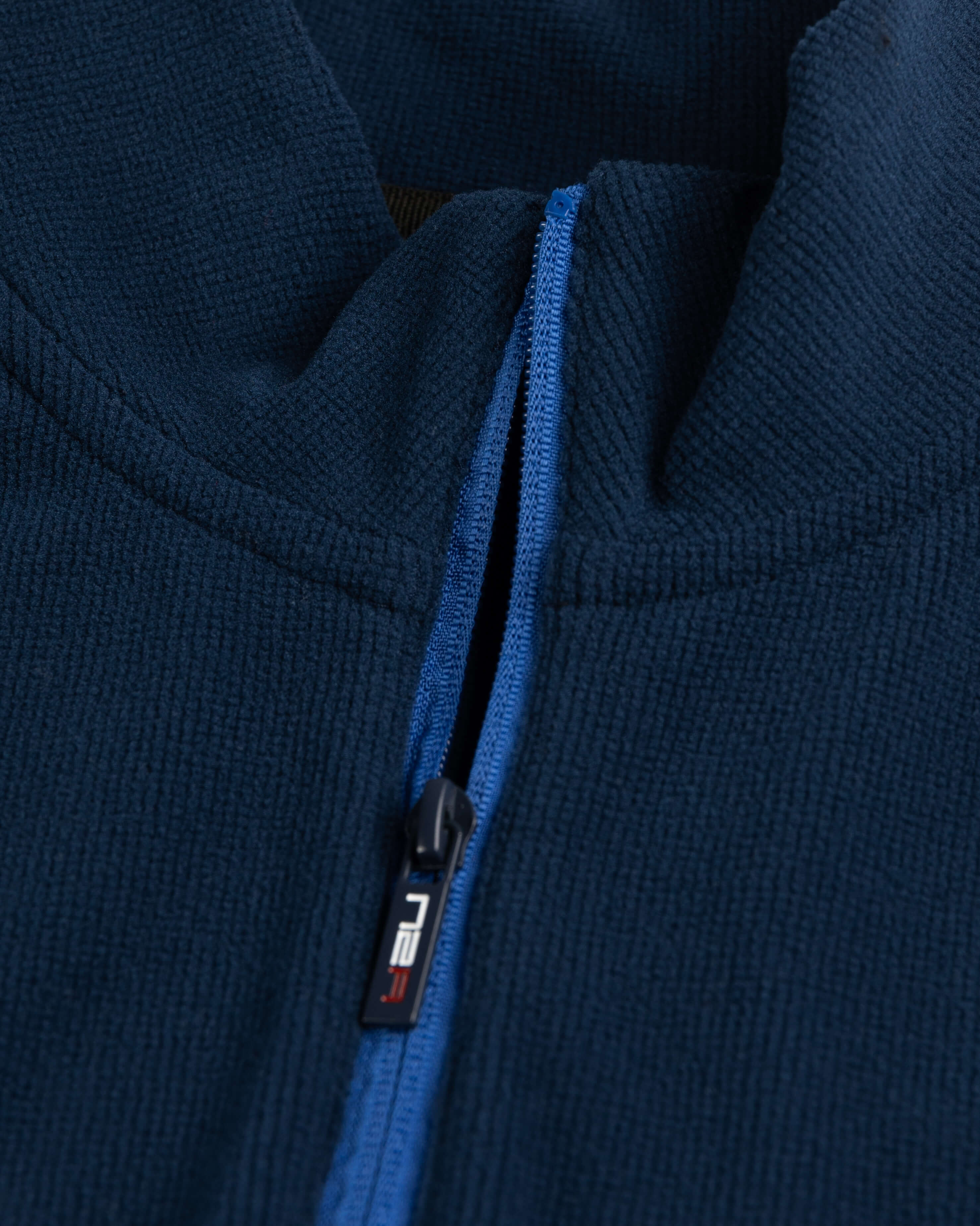 Solid coloured half zip sweatshirt Greenland - Reef Navy | NZA New