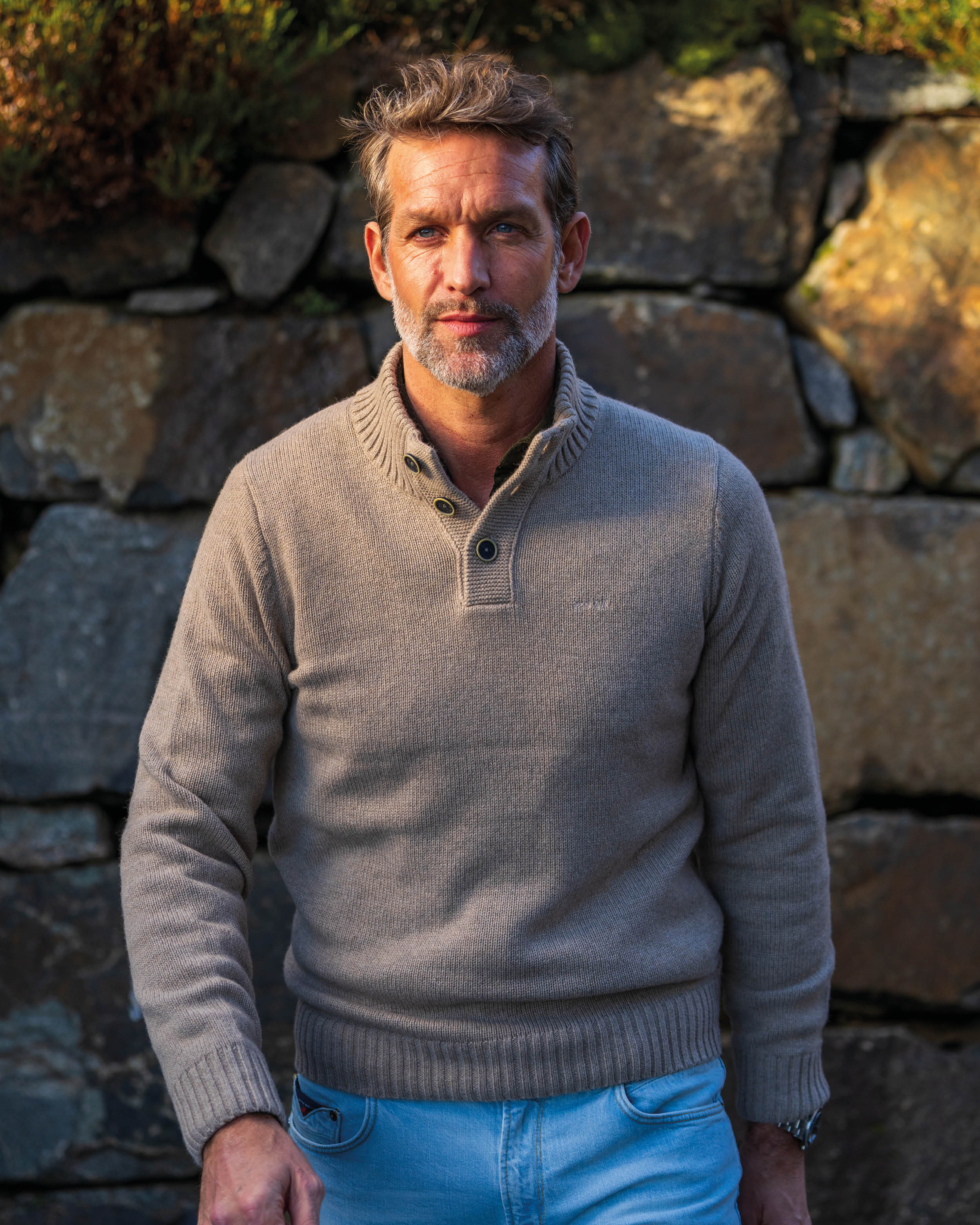 トップス 95AW stone  Half Zip Wool Pullover f5dbb7e3b513cb46378a779b4fc075