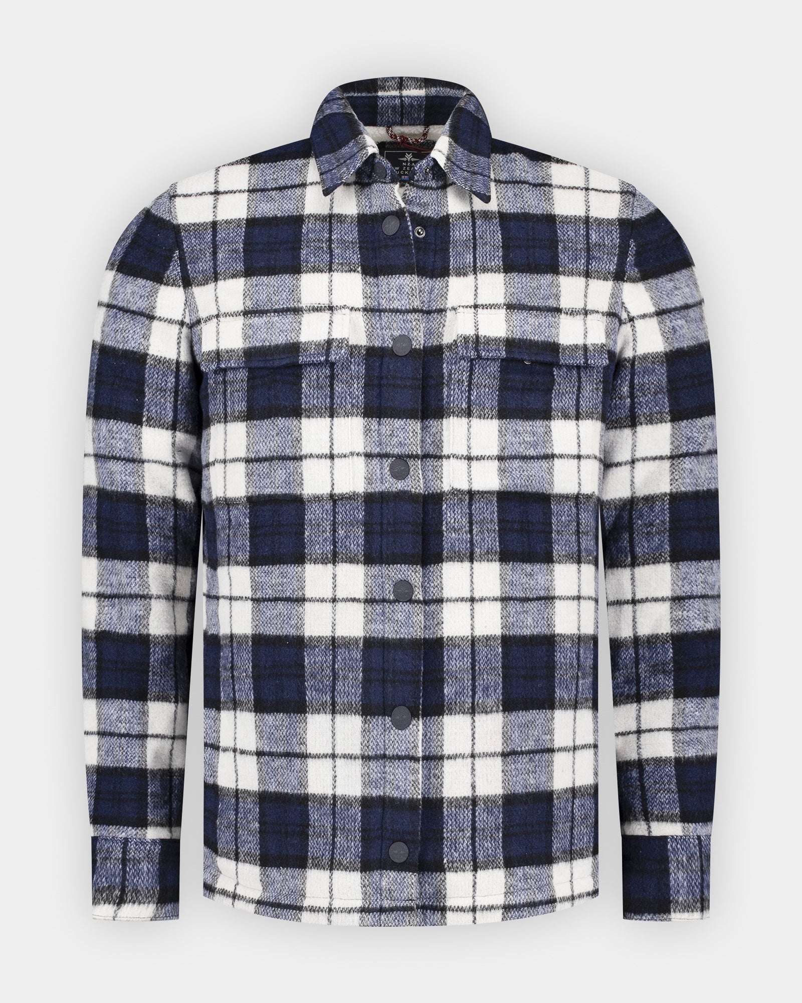 Blue checked overshirt | NZA New Zealand Auckland